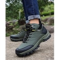 thumbnail image 2 of XIMIN Men's Athletic Boots Hiking Walking Boots Outdoor Waterproof Non-Slip High-Top Waterproof Work Boots Autumn Winter Trekking Snow Boots, 2 of 8