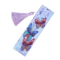 thumbnail image 1 of Yuarrent Marcapáginas con pintura de diamantes 5D DIY, decoración de borlas de cuero, marca de libro para el Día de San Valentín, graduación, Artesanía Mariposa Yuarrent HA003279-04, 1 of 6