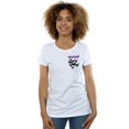 thumbnail image 2 of DC Comics Womens Batman Joker Smile Breast Print Cotton T-Shirt, 2 of 3