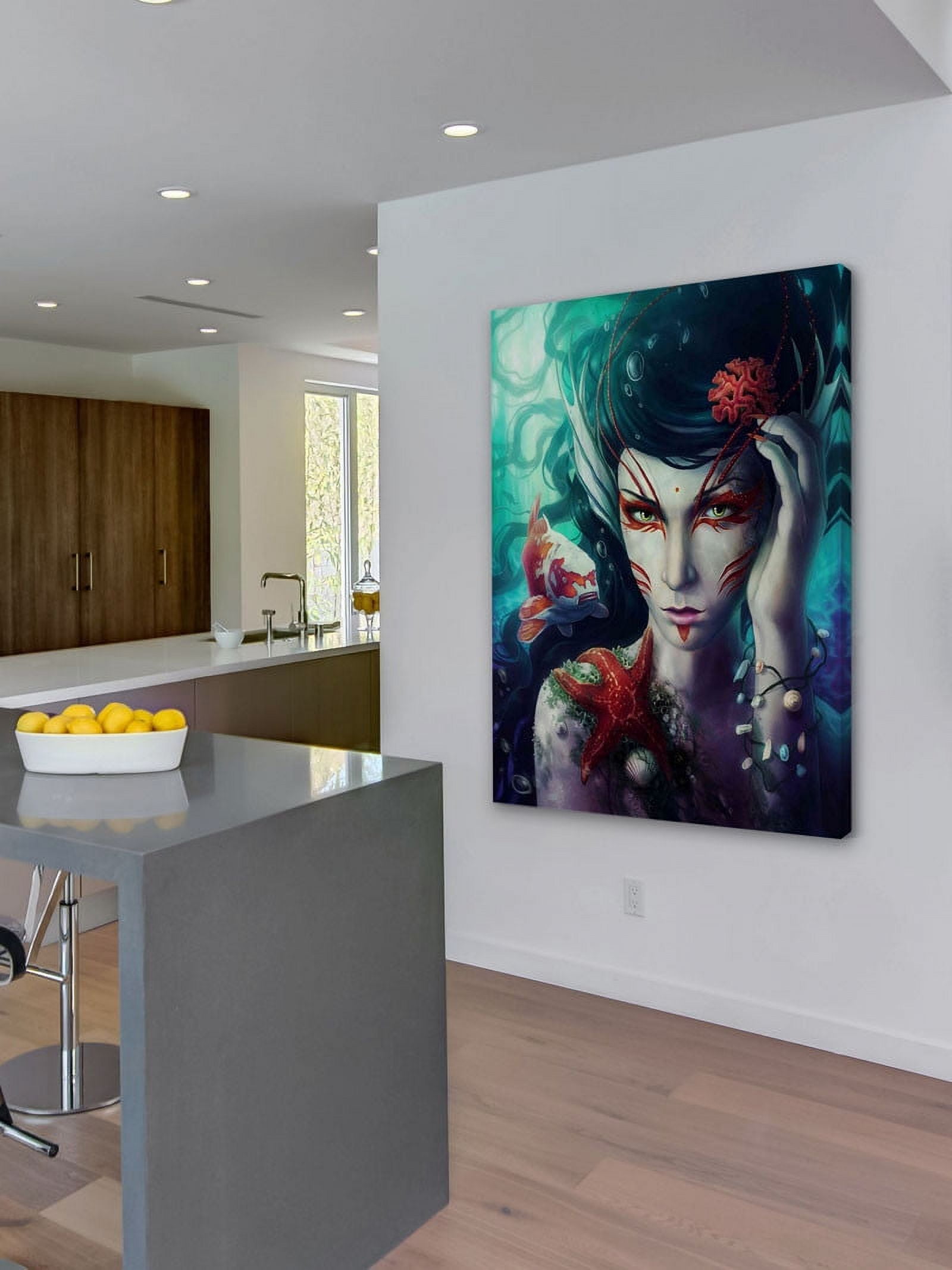 Marmont Hill "The Deep is Mine" Painting Print on Canvas