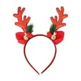 thumbnail image 2 of Reindeer Antlers Christmas Headbands,Reindeer Head Boppers, Xmas Antler Santa Elves Hair Band,Fluffy Deer Antler Reindeer Headband,Christmas Headbands Holiday Antlers Headbands Holiday Gifts, 2 of 6