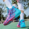 thumbnail image 5 of Basketball Shoes for Womens Colorful Volleyball Fashion High Top Breathable Lightweight Grip Indoor Outdoor Sport Sneakers, 5 of 6