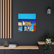 Beach Shops Dreaming - Canvas