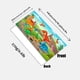 thumbnail image 5 of Toalla de Playa Extragrande con Estampado de Dinosaurios | Terciopelo de Doble Cara de Fibra Fina | Toalla de Baño Suave, Absorbente y de Secado Rápido | Toalla de Piscina Ligera y Plegable para Viaj, 5 of 5