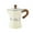 A, variant on Retro Italian Stovetop Coffee Maker With Wood Grain Handle Multiple Color Options For Home Espresso Brewing (C)