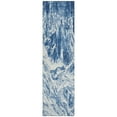 thumbnail image 2 of Addison Rugs Chantille Indoor/Outdoor Transitional Abstract Navy Washable Runner Rug, 2'3" x 7'6", 2 of 6