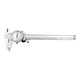 thumbnail image 1 of Dial Vernier calibrador deslizante 0-150mm medición de Metal a prueba de golpes mm/pulgada calibre acero al carbono micrómetro métrico reiniciable Inevent TO000978-01B, 1 of 7