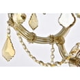 thumbnail image 5 of Maria Theresa 7 light Golden Teak Wall Sconce Golden Teak (Smoky) Royal Cut Crystal, 5 of 8