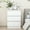 White,3-Drawer, variant on Resenkose 4 Drawer Dresser with Gold Handle, Dresser Chest of Drawers Organizer, Adult, White