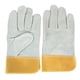 thumbnail image 2 of Guantes De Trabajo, Guantes De Soldadura Aislamiento Térmico De Cuero De Vaca Para Procesamiento De Hardware, 2 of 8