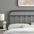 thumbnail image 4 of Modway Sage Modern Farmhouse Queen Metal Spindle Headboard in Gray, 4 of 6