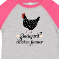 thumbnail image 4 of Inktastic Backyard Chicken Farmer Ancona Hen Girls Toddler T-Shirt, 4 of 5