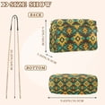 thumbnail image 4 of FORMRS Women Crossbody Purse with Chain Strap Vegan Leather Shoulder Handbag, Geometric Patterns, 4 of 7
