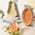 thumbnail image 2 of Woven Storage Bin With Airflows Design Fruit Vegetable Inspires Shape Kitchen Counter Organizer Home Decoration, 2 of 7