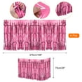 thumbnail image 2 of Faldas de mesa de flecos de papel de aluminio metálico Uxcell para fiesta Rosa, 2 of 7