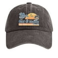 thumbnail image 1 of MIASHUI Casquette de Baseball Hommes Femmes Classique Ajustable Chapeau de Sport Extérieur, Café, 1 of 3