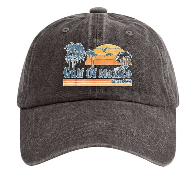 MIASHUI Casquette de Baseball Hommes Femmes Classique Ajustable Chapeau de Sport Extérieur, Café