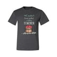 thumbnail image 2 of Wild Bobby, We Couldn't Have Picked a Better Teacher Apple Basket Pop Culture Men's Graphic T-Shirt, Heather Black, X-Large, 2 of 3