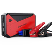 DBPOWER DJS80 1000 Amp Battery Jump Starter with 12800mAh Capacity for up to 7.0L Gasoline and 5.5L Diesel Engine