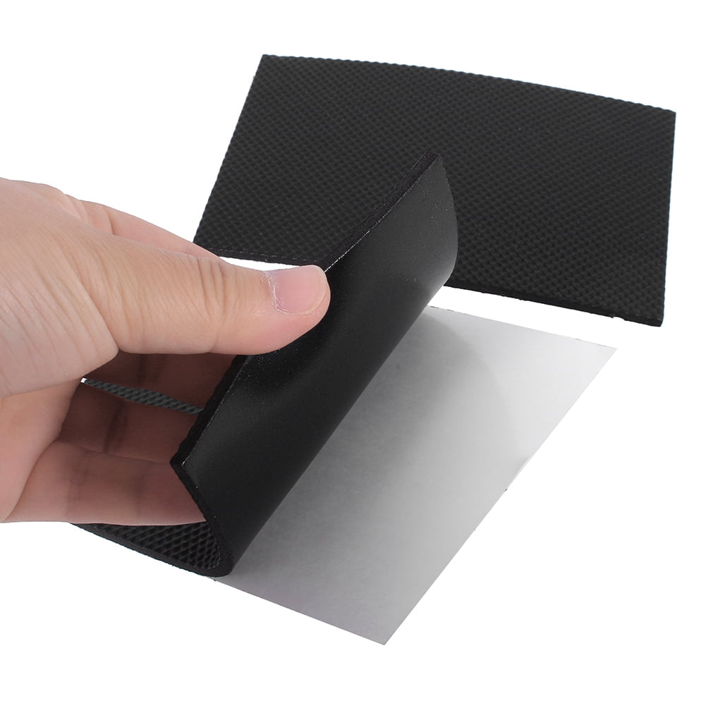 2Pcs Black Non-slip Self Adhesive Floor Protectors Furniture Sofa Table