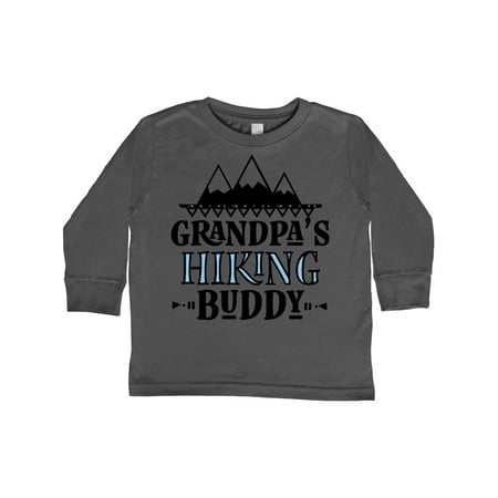 

Inktastic Grandpa Hiking Buddy Hiker Gift Toddler Boy Girl Long Sleeve T-Shirt