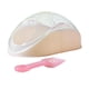 thumbnail image 4 of Caja de baño de animales pequeños transparente, accesorios de jaula de bañera de baño de gran espacio, contenedor de baño de arena de hámster para Amarillo Gloria Contenedor de baño para hámster, 4 of 9