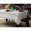 The Pioneer Woman Vintage Stripe Fabric Tablecloth, 60"W x 102"L, Multicolor, Available in Multiple Sizes