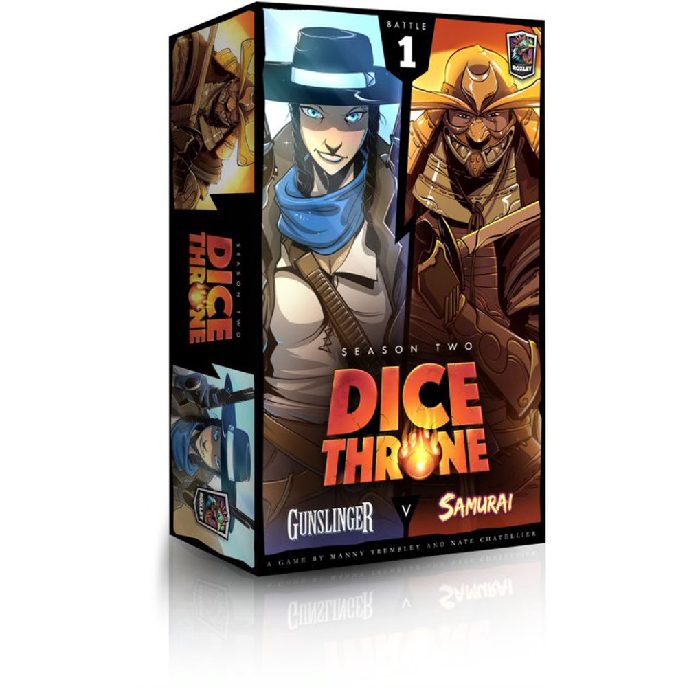 Dice Throne Season Two Box 1 Gunslinger vs Samurai