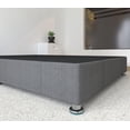 thumbnail image 3 of Dormez zzz Base Box de Madera en Tapiz linato Oxford Gris Matrimonial para Cama Matrimoniales, 3 of 4