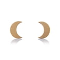 thumbnail image 1 of Aretes de oro 14k GIALLO Broquel GIALLO COLLECTION Lunas doradas de oro amarillo, 1 of 5