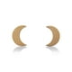 thumbnail image 1 of Aretes de oro 14k GIALLO Broquel GIALLO COLLECTION Lunas doradas de oro amarillo, 1 of 5
