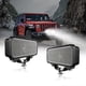 thumbnail image 2 of 6 Inch LED Diffused Light Bar, 2PCS 120W LED Off Road LED Work Lights Ditch Light Fog Lamp Waterproof ATV Cube Lights, 2 of 5