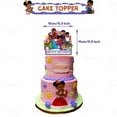 thumbnail image 3 of Gracies Corner Birthday Party Decorations Theme Birthday Party Supplies Include 1pc Happy Birthday Banner, 16pcs Balloons, 12pcs Cake Toppers and 1pc Cupcake Toppers, 3 of 5