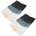 thumbnail image 4 of FRCOLOR 1 Pair of Foldable Belly Dancing Fans Veil Long Folding Fan for Dance, 4 of 10