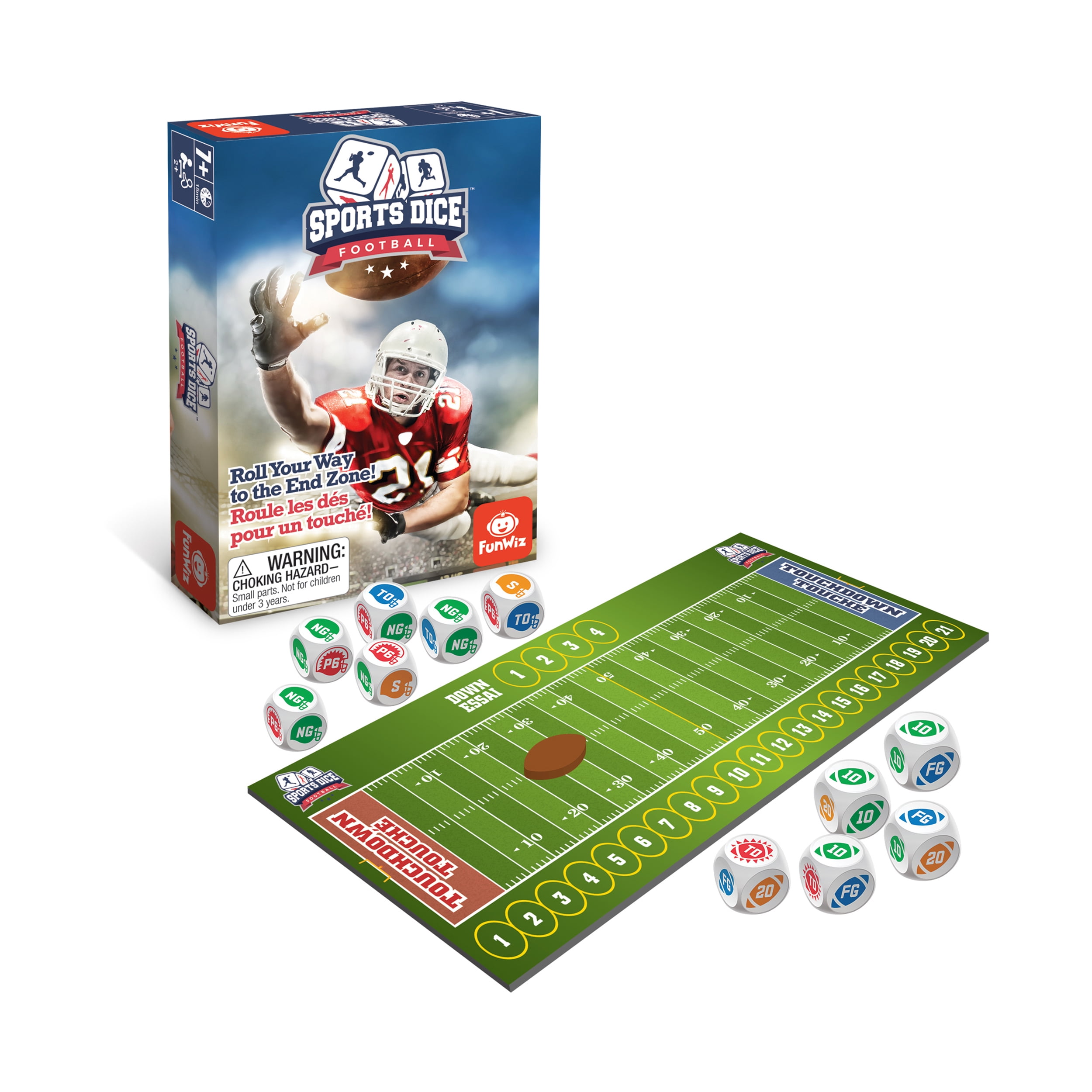 FoxMind Games Sports Dice - Football