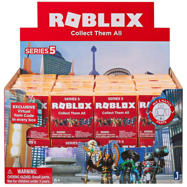 Roblox Series 5 Mystery Box Gold Cube 24 Packs Walmart Com Walmart Com - mystery box roblox toy codes