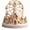 B, variant on Holiday Acrylic Decor Collection 2D Festive Scenes Ferris Wheel Carousel Castle Cake Tabletop Ornament Christmas Gift