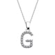 thumbnail image 1 of Collar para mujer, joyería para mujer, joyería de moda para mujer, regalo para mujer, 26 letras en inglés, cadena con nombre, colgante, collares, joyería para mujer, collar, 1 of 3