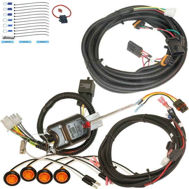 MCSADVENTURES Plug & Play Turn Signal Street Legal Blinker Kit for 2019