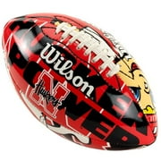 Wilson NCAA Team Logo Jr. Football, Nebraska Cornhuskers