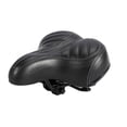 thumbnail image 1 of Selle de vélo de ville ultra douce et épaisse, siège noir mat pour VTT, 1 of 4