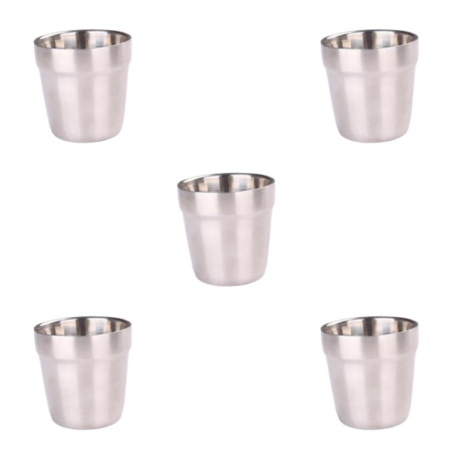 Taza de acero inoxidable Advancent Doble capa 180ml a prueba de fugas