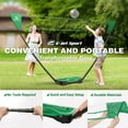 Free Shipping! Portable Badminton Net Set with Storage Base, Rackets ...