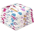 thumbnail image 4 of Dreamtimes Easter Egg Kitchen Dish Towel 4 Pack, Soft Absorbent Dishcloths Reusable Hand Towel Washable Tea Towels for Home Kitchen Bar Table Decor, 28 x 18 Inch, 4 of 7