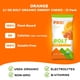 thumbnail image 4 of PROBAR - BOLT Gomitas Masticables Energéticas Orgánicas, Naranja, Sin OMG, Sin Gluten, Certificadas Orgánicamente por el USDA, Saludables, Energía Natural, Energía Rápida, con Vitaminas B y C (12 Unid, 4 of 5