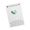 thumbnail image 2 of Heart-Shaped Pocket Hug Cards - Pocket Hug Card Token Gifts for Women, Small Mini Gifts Greeting Card Gifts, Pocket Hugs for Friends Little Gifts(1pc), 2 of 6
