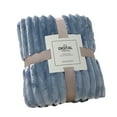 thumbnail image 1 of Lightweight Wool Blankets for Summer and Autumn Versatile Blankets for Sofas and Beds Travel Blankets for All Seasons, 1 of 7