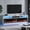 70''/White, variant on HARIPUL 58'' Fireplace TV Stand w/ LED Light & Storage Cabinet, Electric Fireplace for TVs up to 65 inches, Black