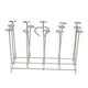 thumbnail image 5 of Soporte para brochetas de freidora Rejilla vertical de acero inoxidable con brochetas Rejilla para brochetas de freidora de cocina resistente al calor Cuadrada, 5 of 10