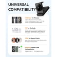 thumbnail image 6 of 3-in-1 Foldable & Retractable Wireless Charger Station, 15W Fast Magnetic Charging, Portable Fast Charging Stand,Compatible with Mag Safe Charging for i Phone17/16/15/14/13/12,i Watch,Air Pods(Black), 6 of 7